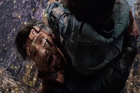 A still from 'Doctor Strange in the Multiverse of Madness' new trailer (Image source: YouTube)