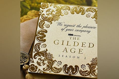 'The Gilded Age' Season 2 announcement poster (Image source: Instagram)