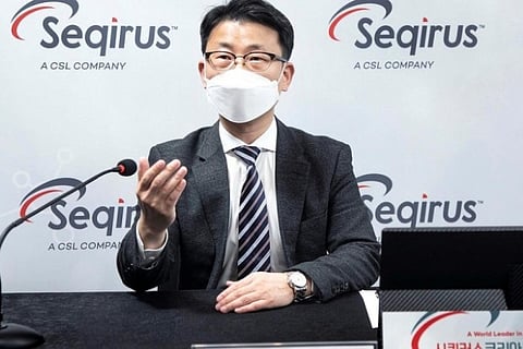 Seqirus Korea CEO Yoo Gee-seung (Source: IANS)