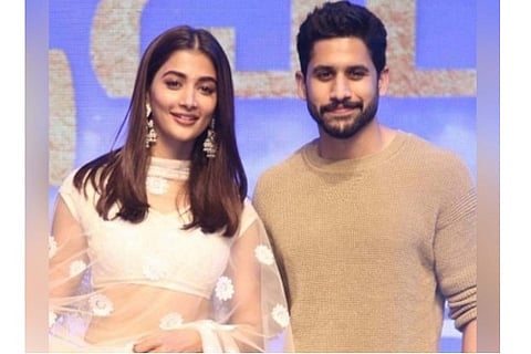 Naga Chaitanya and Pooja Hegde (Image Courtesy: IANS)