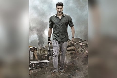 Prabhudeva in the first look of Musasi (Image credit: Twitter/@LokeshKanaraj)