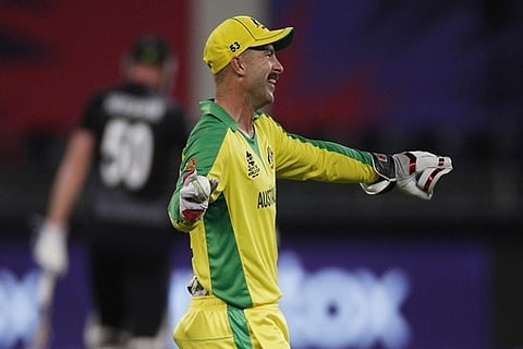 Australian wicketkeeper batter Matthew Wade (Image Courtesy: ANI)