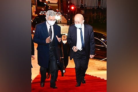 Jaishankar held talks with his French counterpart, discusses Indo-Pacific (Twitter: Jaishankar)