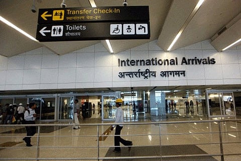 Delhi airport (Source: PTI)