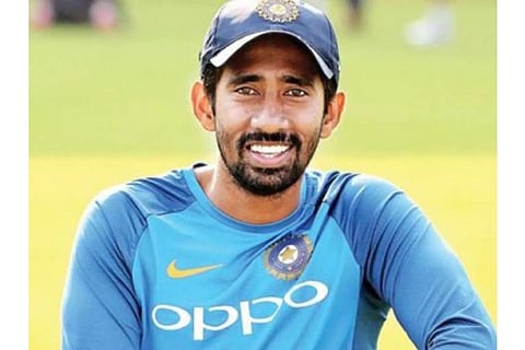 Indian Cricketer Wriddhiman Saha (Source: PTI)