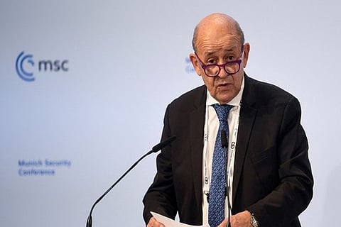 French Foreign Minister Jean-Yves Le Drian (ANI)