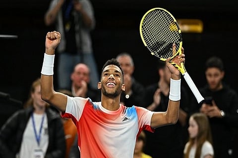 Canadian Tennis Player Felix Auger-Aliassime (Image Credit: ANI)