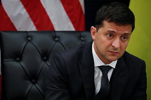 Ukrainian President Zelensky. File photo