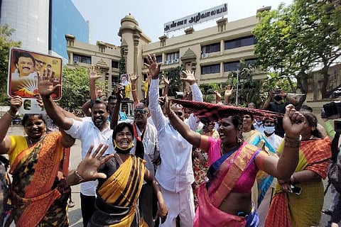 Remarkable victory in Tambaram and Avadi municipal corporations