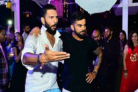 Virat Kohli and Yuvraj