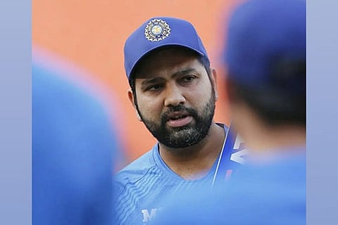 Indian Skipper Rohit Sharma (Image Credit: ANI)