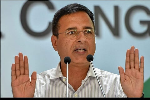 Congress chief spokesperson Randeep Surjewala (Source: PTI)