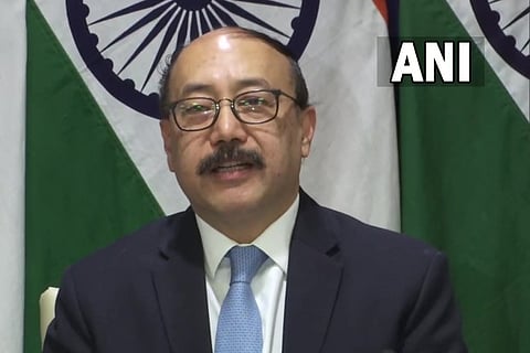 India's Foreign Secretary Harsh V Shringla (Image credit: ANI)