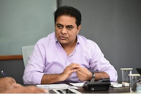 Minister for Industries and Information Technology K. T. Rama Rao