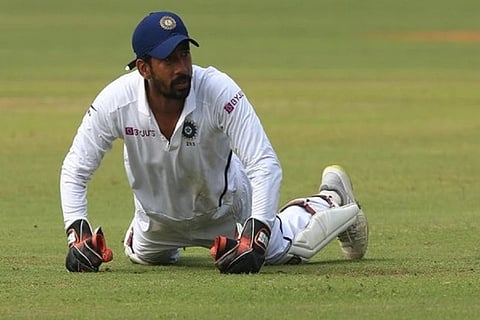 Cricket Wriddhiman Saha (Image Credit: ANI)