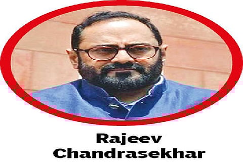 Rajeev Chandrasekhar, Union Minister of State for Electronics and IT