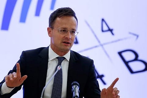 Hungarian Foreign Minister Peter Szijjarto. File photo: Reuters