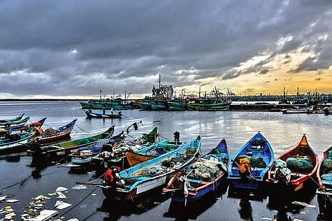 The number of boats going for fishing had gone down some months ago