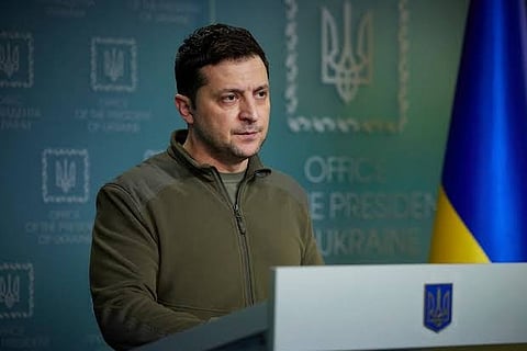 Ukrainian President Volodymyr Zelenskyy (Image credit: AP)