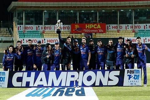 Team India (Image Credit: ANI)