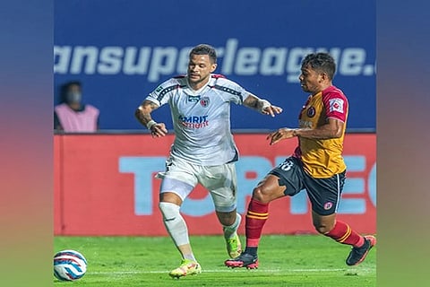 SC East Bengal vs NorthEast United (Image Courtesy: ANI)
