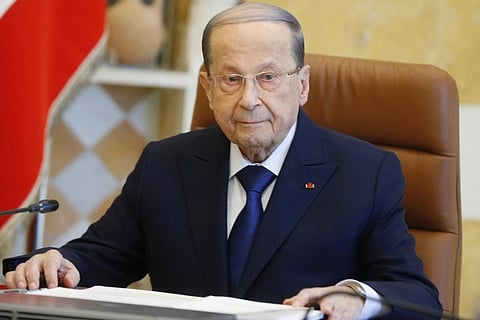 Lebanese President Michel Aoun. File photo