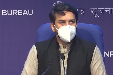 Minister of Information and Broadcasting Anurag Thakur