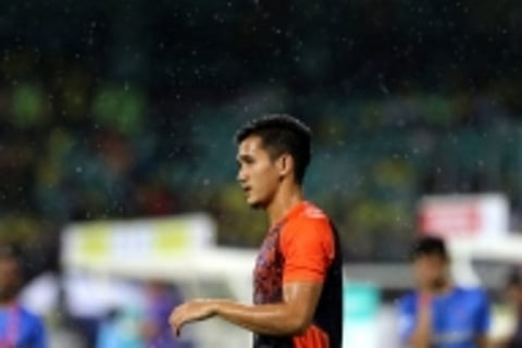 Indian Footballer Vinit Rai (Image Credit:IANS)