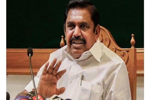 AIADMK deputy coordinator and former chief minister Edappadi K Palaniswami (Image Courtesy: ANI)