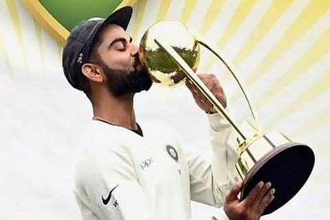 India Test skipper Virat Kohli (Image source: Twitter/ICC)