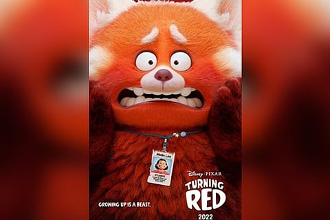 'Turning Red' poster.