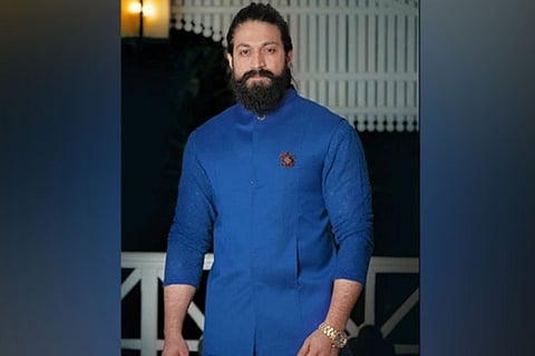 Actor Yash (Image Credit:ANI)