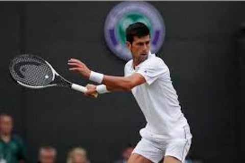 Serbian tennis Player Novak Djokovic
