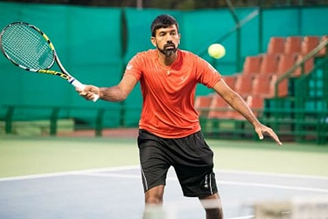 Rohan Bopanna. File photo