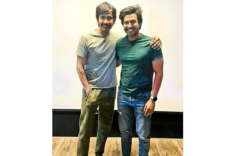 Actor Vishnu Vishal and Actor Ravi Teja (Image Credit: IANS)