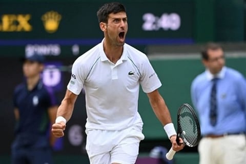 Tennis Player Novak Djokovic