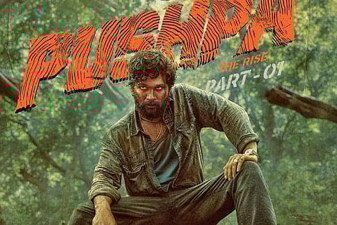 Movie poster 'Pushpa: The Rise'