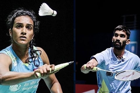 Kidambi Srikanth  and  PV Sindhu  (Image Courtesy: IANS)