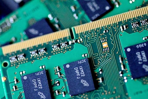 RAM memory chips (Credit: Reuters)