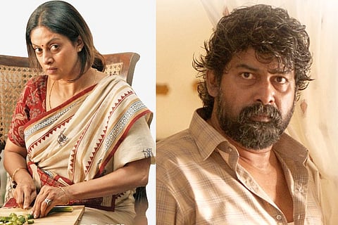 Nadiya and Joju play a couple in the episode titled Mouname Paarvaiyai directed by Madhumitha