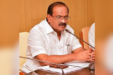 Tamil Nadu Minister for Food and Civil Supplies R. Sakkarpani (Source: IANS)