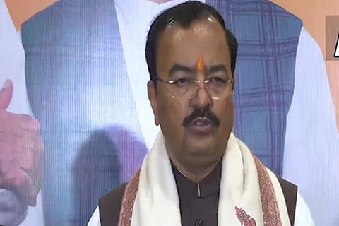 Uttar Pradesh Deputy Chief Minister Keshav Prasad Maurya (Image Courtesy: ANI)