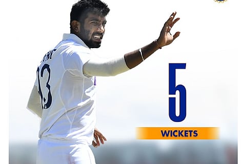 India's fast bowler Jasprit Bumrah(Image Courtesy: Twitter/@BCCI)