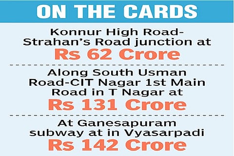 TN approves three new flyovers for Chennai