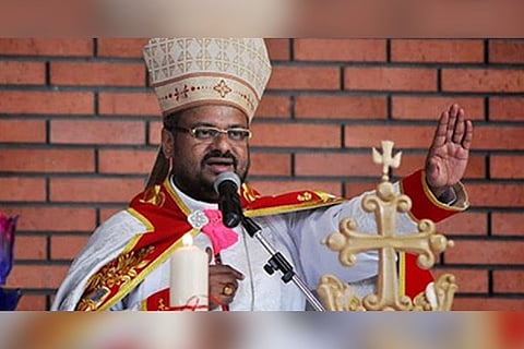 Bishop Franco Mulakkal. Photo: Twitter