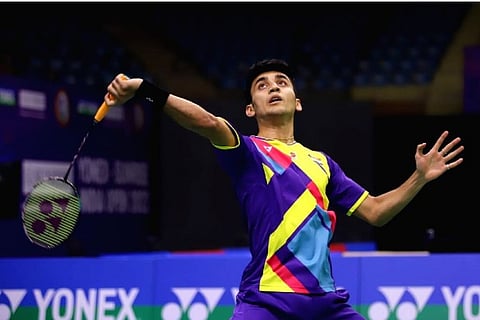 Indian badminton player Lakshya Sen (Image Courtesy: IANS)