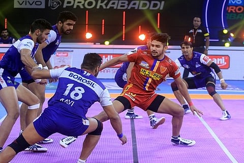 Dabang Delhi KC's Naveen Kumar (Image Courtesy: ANI)