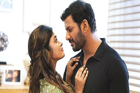 A still from Veeramae Vaagai Soodum