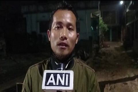 TSF General Secretary John Debbarma (Image credit: ANI)