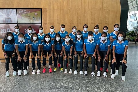Indian women's hockey team (Image Courtesy: ANI)